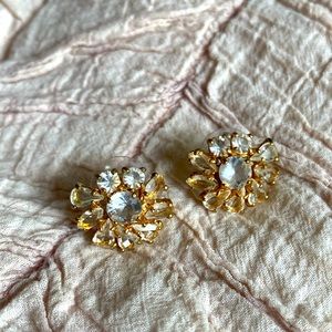 J. Crew cluster earrings